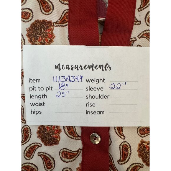 Zara XS Paisley Print Button-Up Blouse - Picture 4 of 12